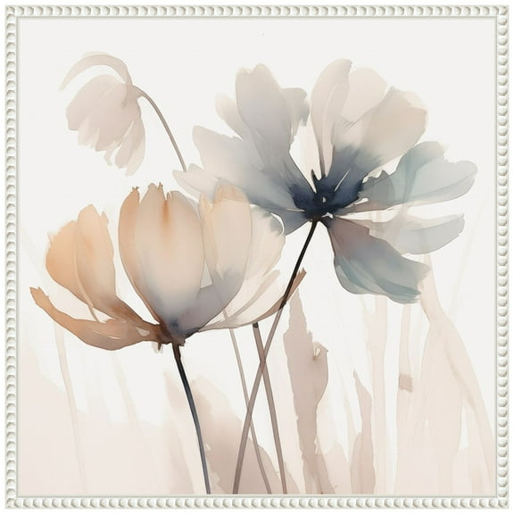 Amanti Art Bloom in the Now I Framed Canvas Wall Art Print