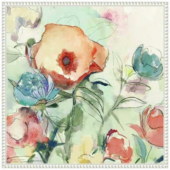 Amanti Art Blossom Lullaby Framed Canvas Wall Art Print