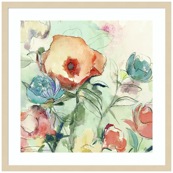 Amanti Art Blossom Lullaby Wood Framed Wall Art Print