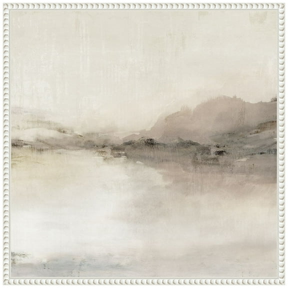 Amanti Art Blush Horizon II Framed Canvas Wall Art Print