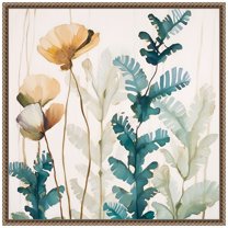 Amanti Art Botanical Radiance III Framed Canvas Wall Art Print