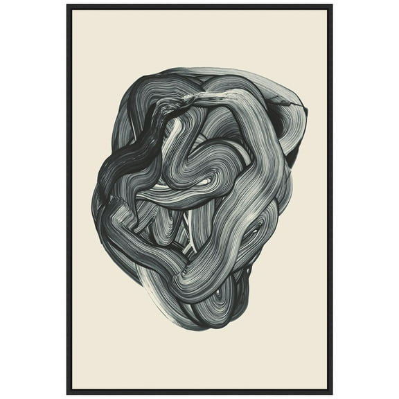 Amanti Art Brushed 3 Framed Canvas Wall Art Print