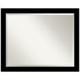 thumbnail image 1 of Amanti Art Brushed Black Beveled Bathroom Wall Mirror, 1 of 10