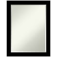 thumbnail image 1 of Amanti Art Brushed Black Beveled Bathroom Wall Mirror, 1 of 10