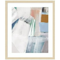 Amanti Art Buildings II Wood Framed Wall Art Print