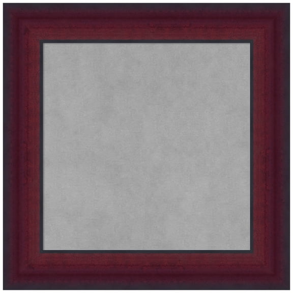 Amanti Art Canterbury Cherry Framed Magnetic Board 21 x 21 in.