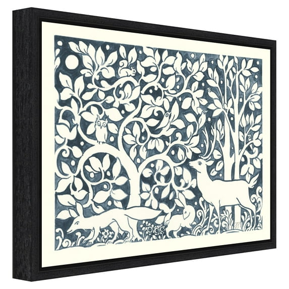 Amanti Art Canvas Art Framed Forest Life IV