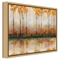 Amanti Art Canvas Art Framed Treeline by Jack Roth