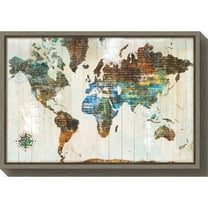 Amanti Art Canvas Art Framed World of Wonders