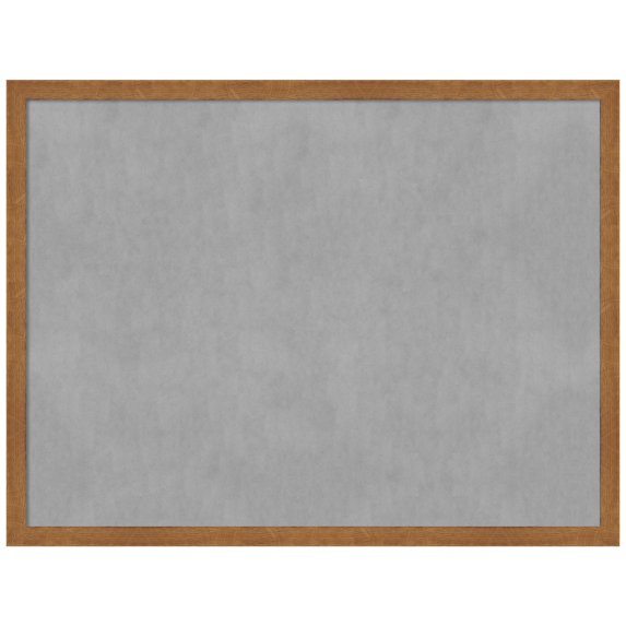 Amanti Art Carlisle Blonde Narrow Framed Magnetic Board 25 x 19 in.