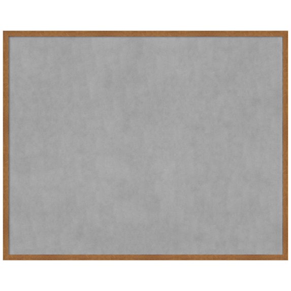 Amanti Art Carlisle Blonde Narrow Framed Magnetic Board 41 x 33 in.
