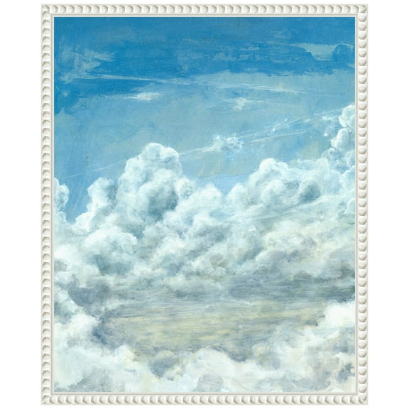 Amanti Art Cloud Bank II Framed Canvas Wall Art Print
