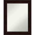thumbnail image 1 of Amanti Art Coffee Bean Brown Framed Non-Beveled Bathroom Vanity Wall Mirror - 23 x 29 in, 1 of 10