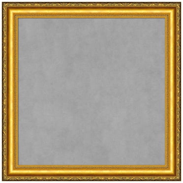 Amanti Art Colonial Embossed Gold Framed Magnetic Board 24 x 24 in.