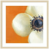 Amanti Art Contemporary Poppy Wood Framed Wall Art Print