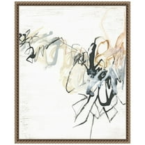 Amanti Art Conversation Thread II Framed Canvas Wall Art Print