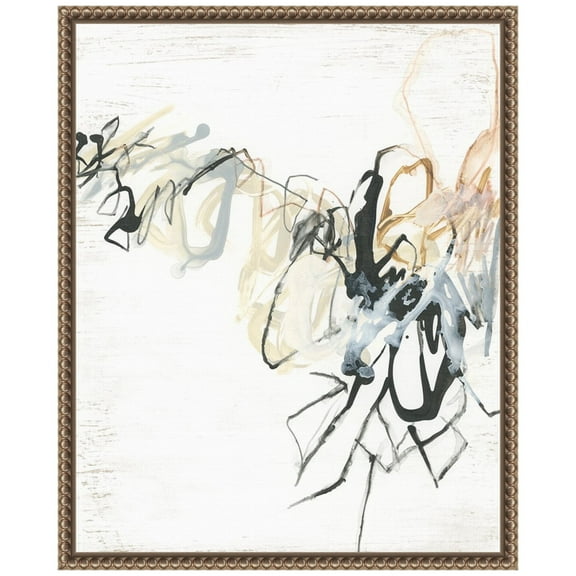 Amanti Art Conversation Thread II Framed Canvas Wall Art Print