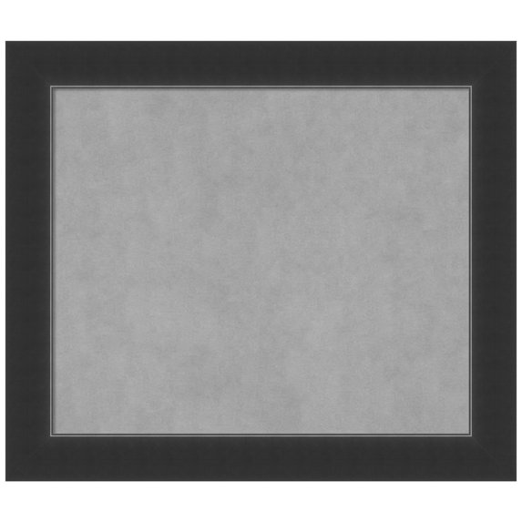 Amanti Art Corvino Black Framed Magnetic Board 29 x 25 in.