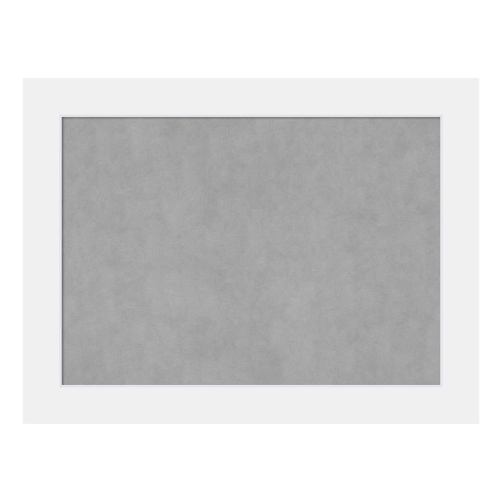 Corvino White Wood Framed Magnetic Board 36" x 28"