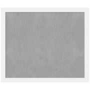 Amanti Art Corvino Black Framed Magnetic Board 53 x 25 in.