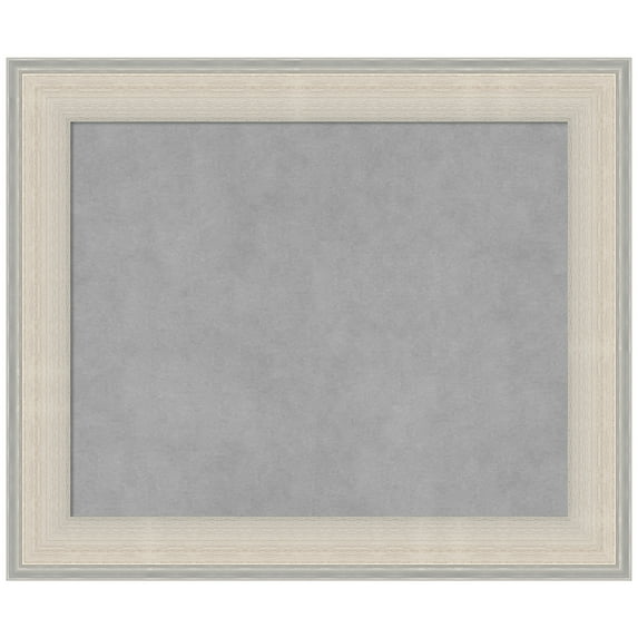 Amanti Art Cottage White Silver Framed Magnetic Board 24 x 20 in.