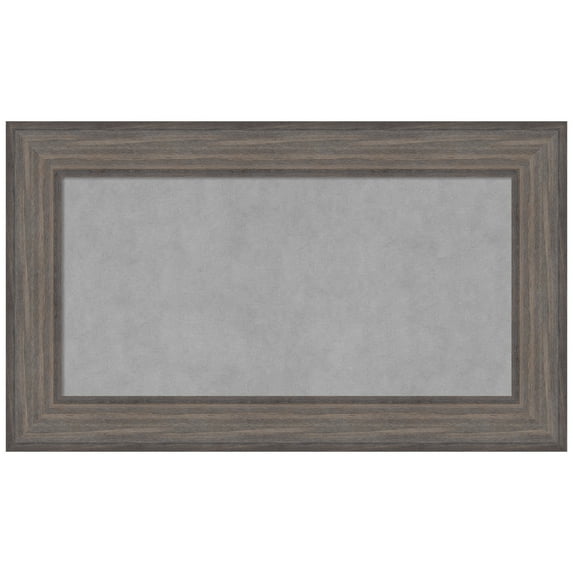 Amanti Art Country Barnwood Framed Magnetic Board 29 x 17 in.