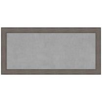 Amanti Art Country Barnwood Framed Magnetic Board 53 x 25 in.