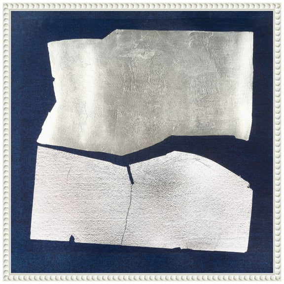 Amanti Art Cracked Ice I Framed Canvas Wall Art Print