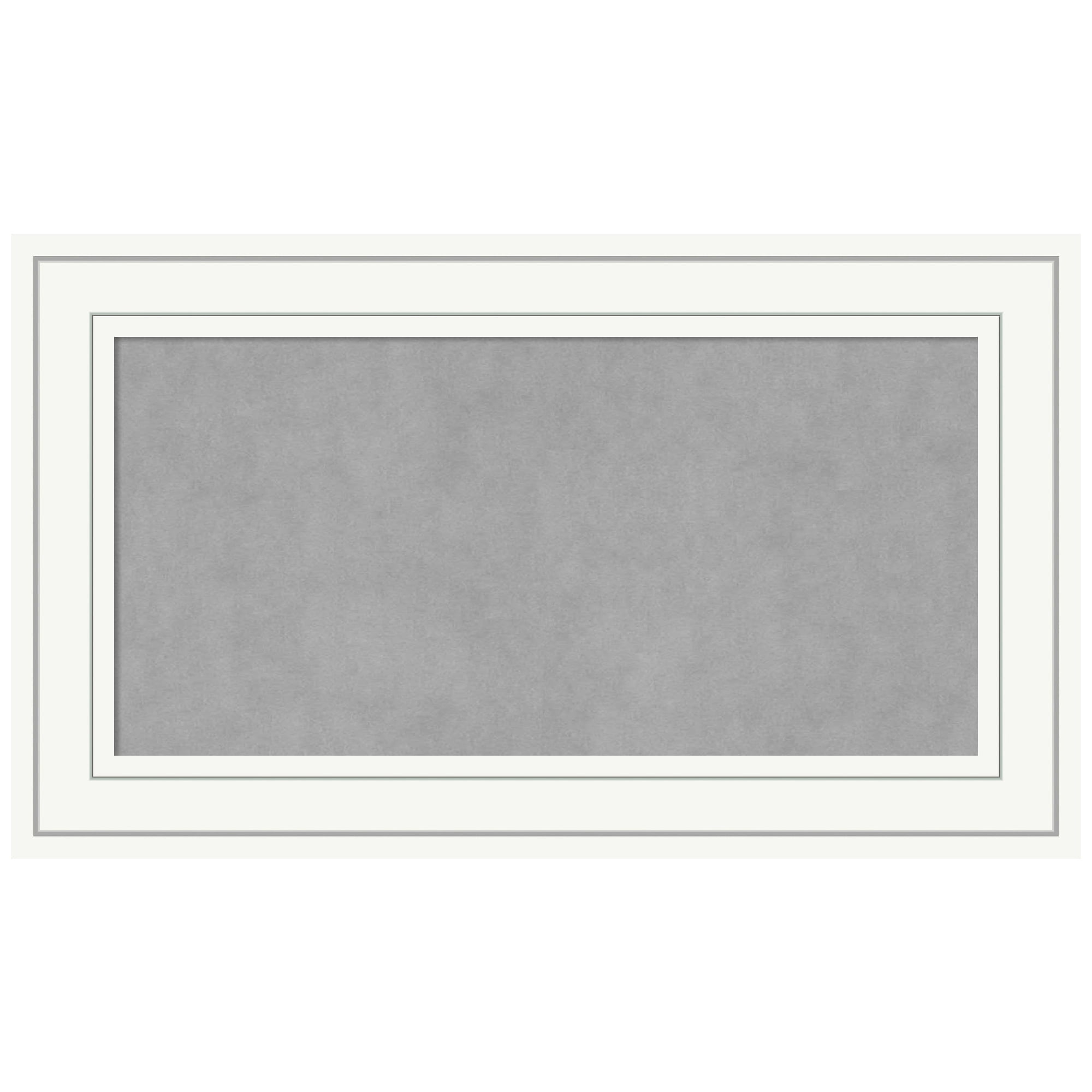 Craftsman White Wood Framed Magnetic Board 32" x 20"