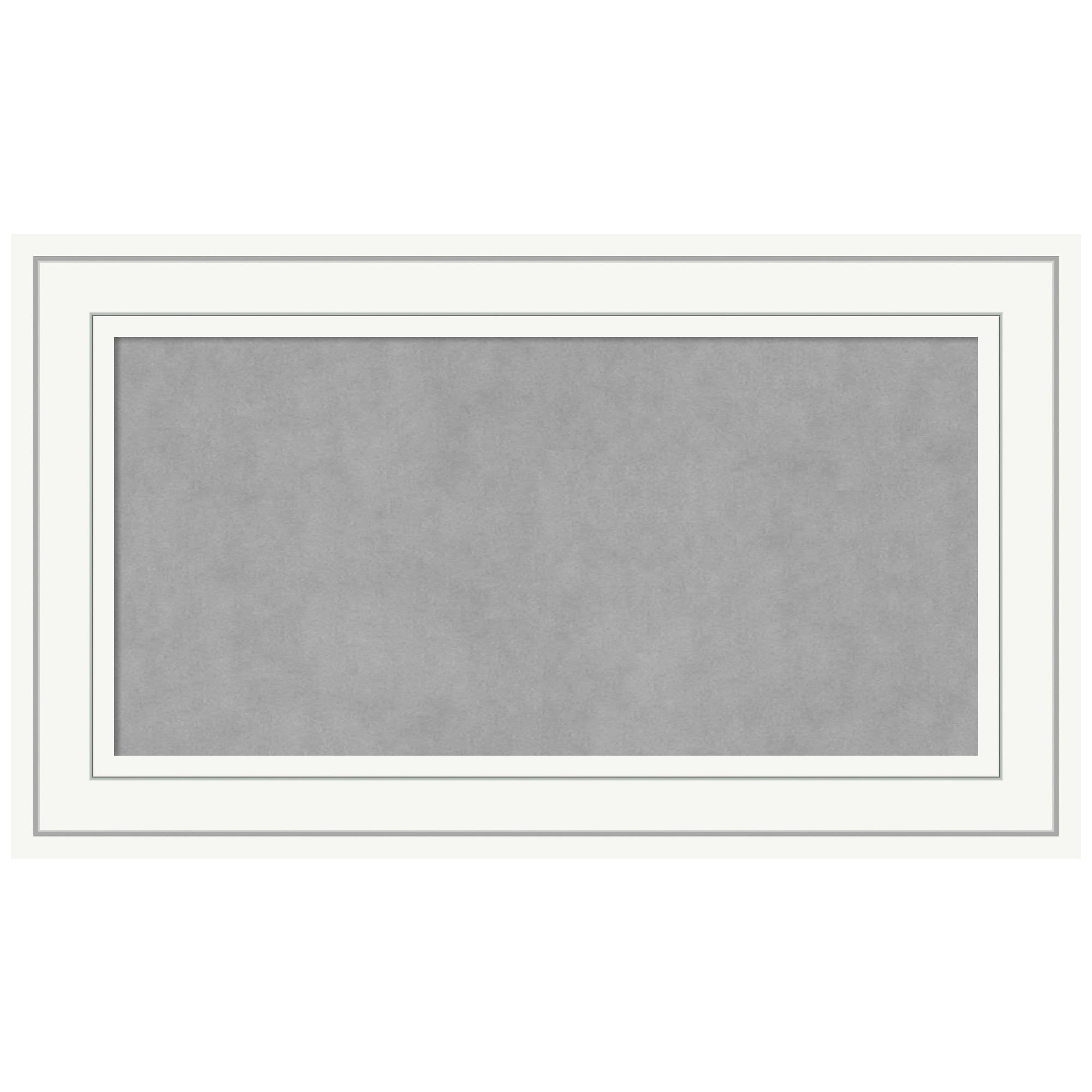 Craftsman White Wood Framed Magnetic Board 32" x 20"