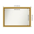 thumbnail image 1 of Amanti Art Custom Wall and Bathroom Mirror (29.75 x 41.75 in.), Townhouse Gold Frame, 1 of 7