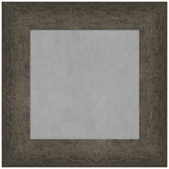Amanti Art Dappled Light Bronze Framed Magnetic Board 17 x 17 in.