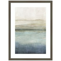 Amanti Art Deep Water Wood Framed Wall Art Print