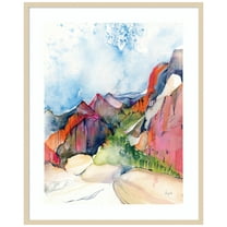 Amanti Art Desert Days Wood Framed Wall Art Print