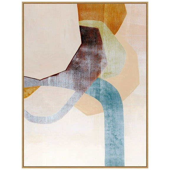 Amanti Art Desert Rockfall I Framed Canvas Wall Art Print