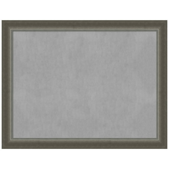 Amanti Art Domus Dark Silver Framed Magnetic Board 27 x 21 in.