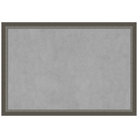 Amanti Art Domus Dark Silver Framed Magnetic Board 39 x 27 in.