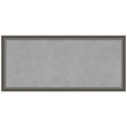 thumbnail image 1 of Amanti Art Domus Dark Silver Framed Magnetic Board 51 x 23 in., 1 of 7