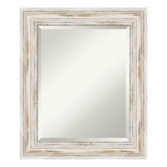 Amanti Art Dsw3572551 Alexandria 25-1/8" X 21-1/8" Rectangular Beveled Wood Framed Vanity