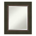 thumbnail image 1 of Milano Bronze Beveled Wood Bathroom Wall Mirror, 1 of 5