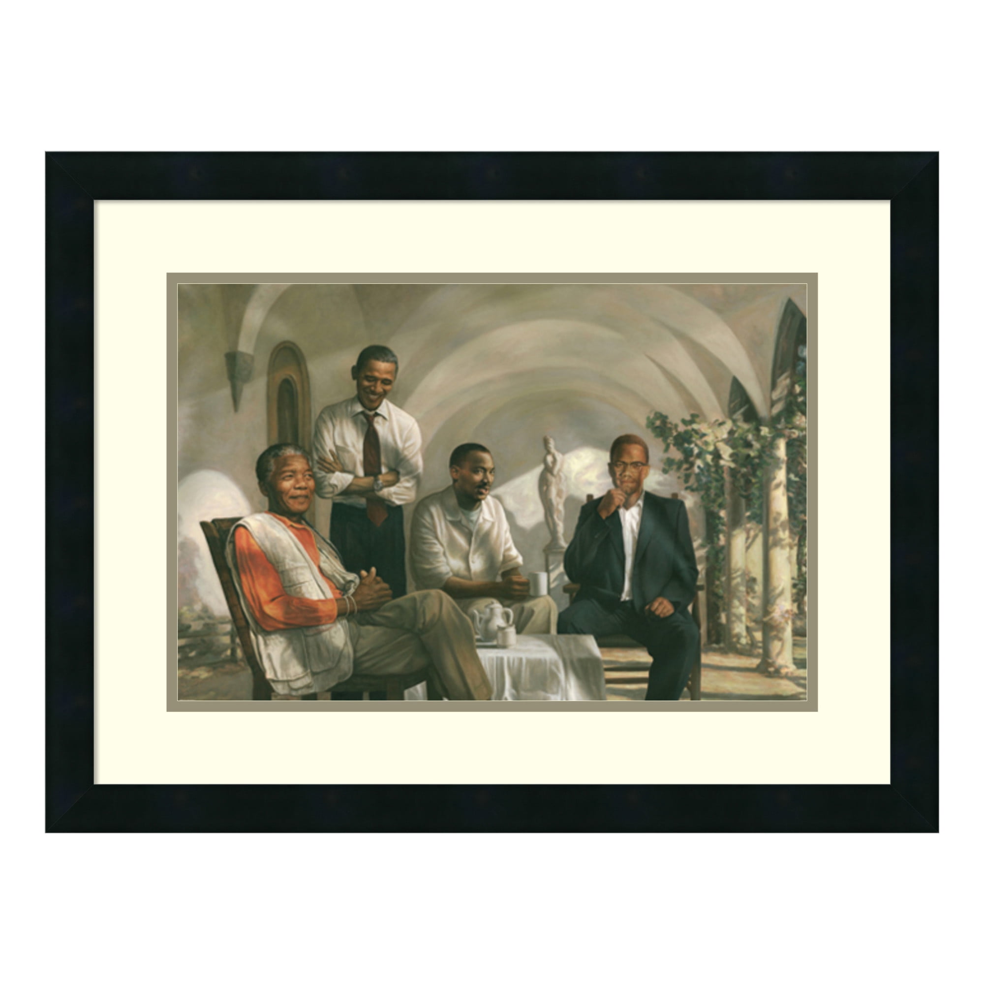 Inspirational Leaders Photographic Realism Framed Wall Art