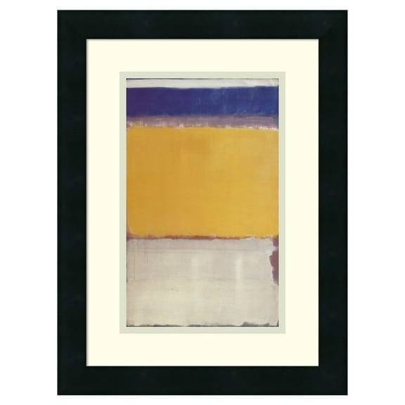 Amanti Art Dsw987575 18-1/4" X 13-5/8" "Number 10, 1950" Framed Art Print On Paper By Mark