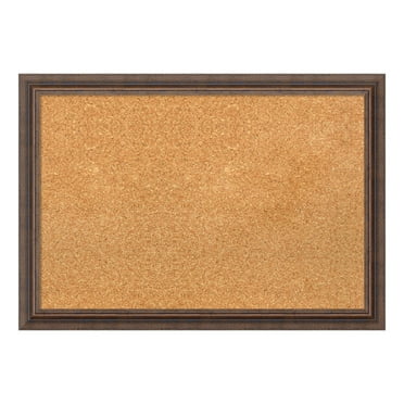 Amanti Art Dswdiscb2719 Distressed 27" X 19" Framed Cork Board