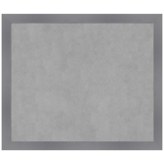 Amanti Art Edwin Grey Framed Magnetic Board 26 x 22 in.