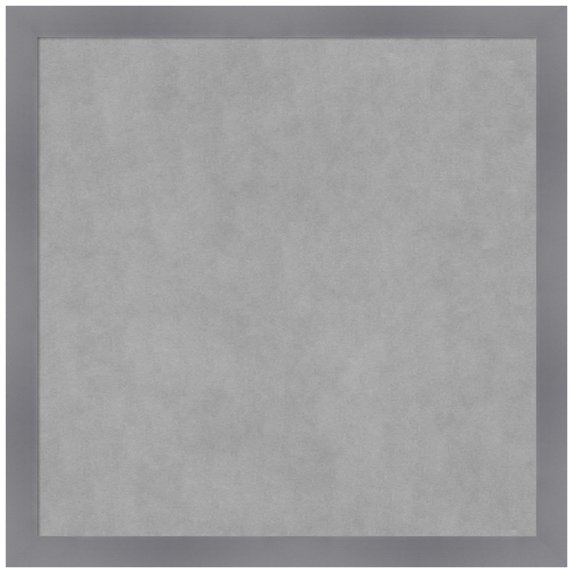 Amanti Art Edwin Grey Framed Magnetic Board 26 x 26 in.