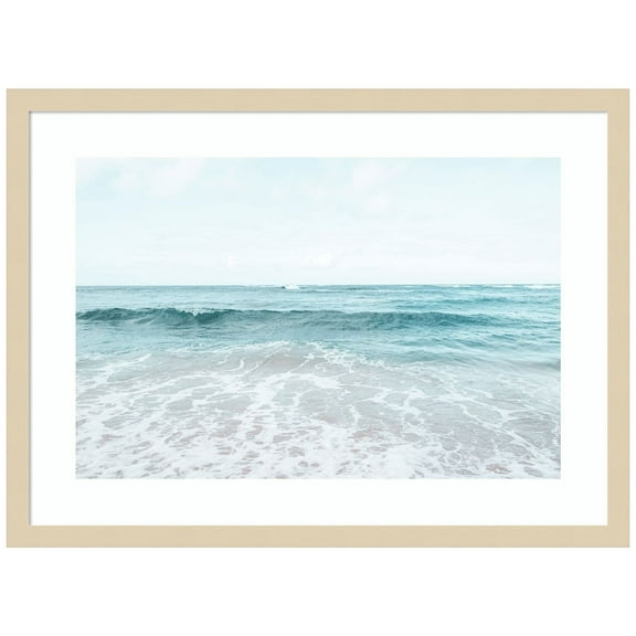 Amanti Art Endless Ocean Wood Framed Wall Art Print