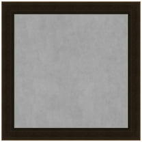 Amanti Art Espresso Brown Framed Magnetic Board 14 x 14 in.