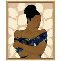 Amanti Art Ethnic Beauty II Framed Canvas Wall Art Print