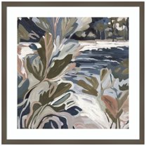 Amanti Art Explorer Wood Framed Wall Art Print