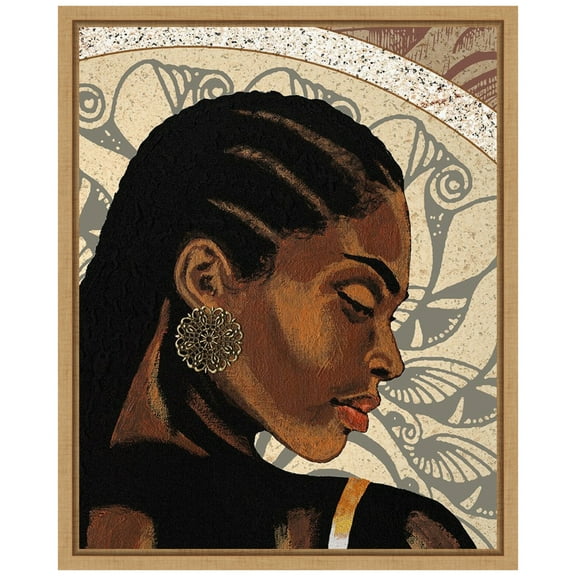 Amanti Art Expressions II Framed Canvas Wall Art Print